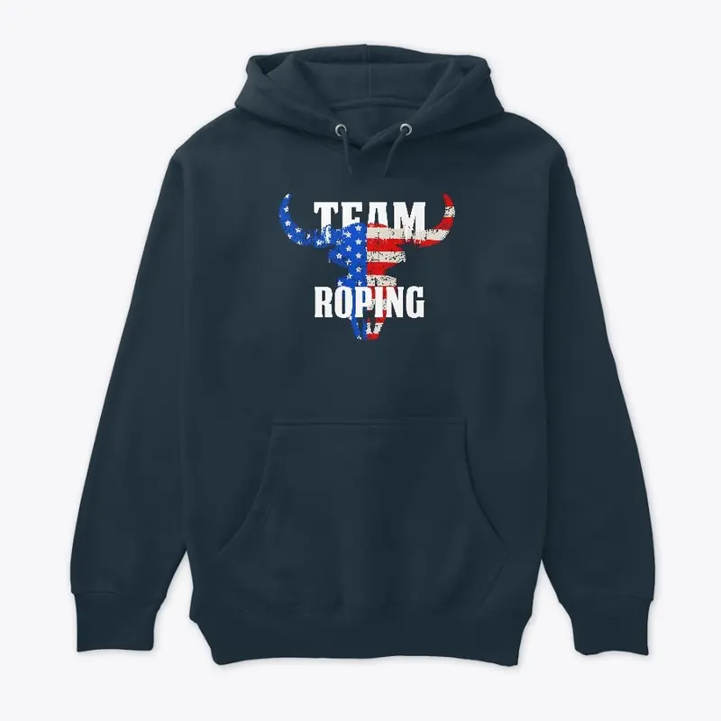 Team Roping Pullover Hoodie TR0006